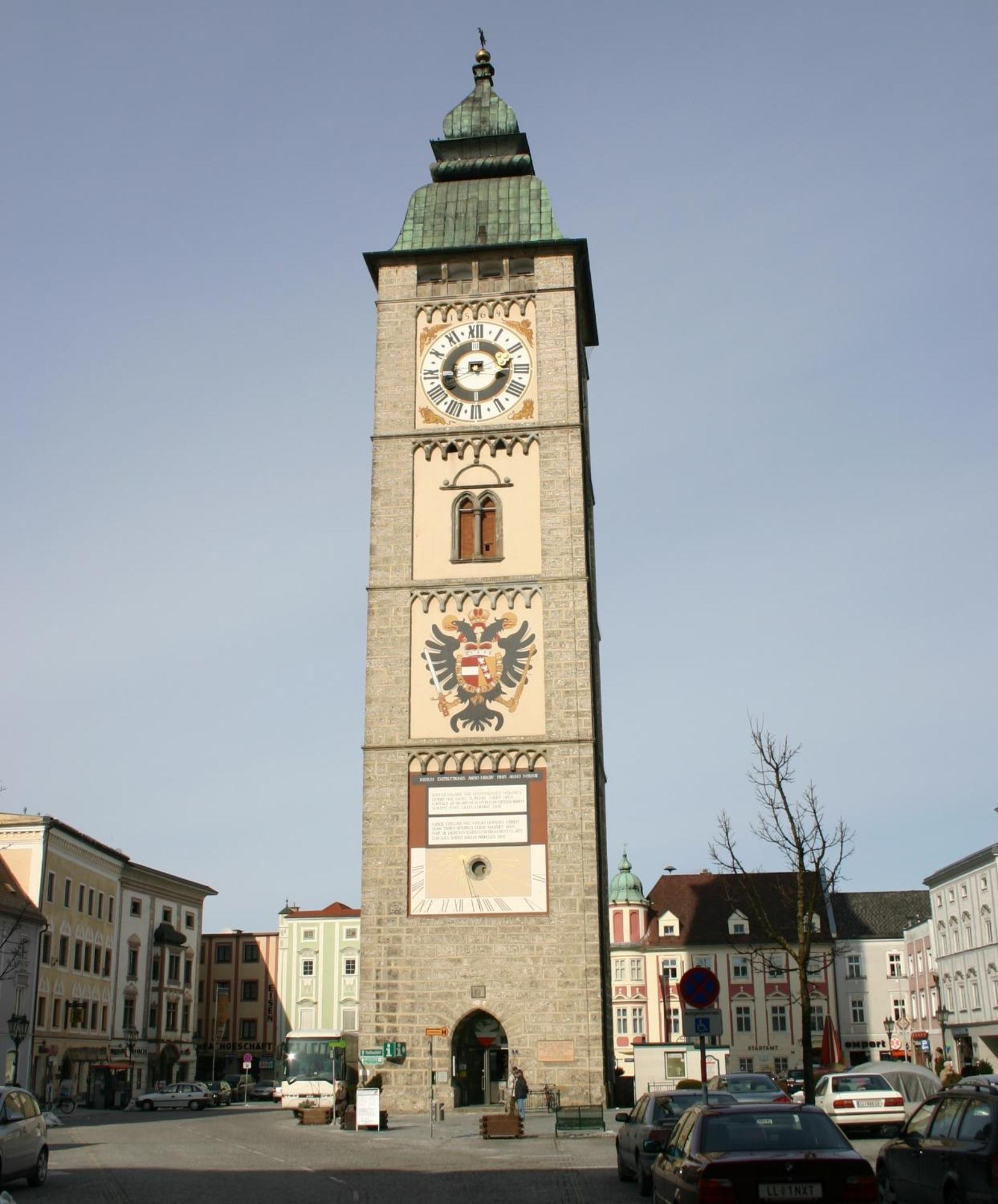 Turmhotel Enns Exterior photo